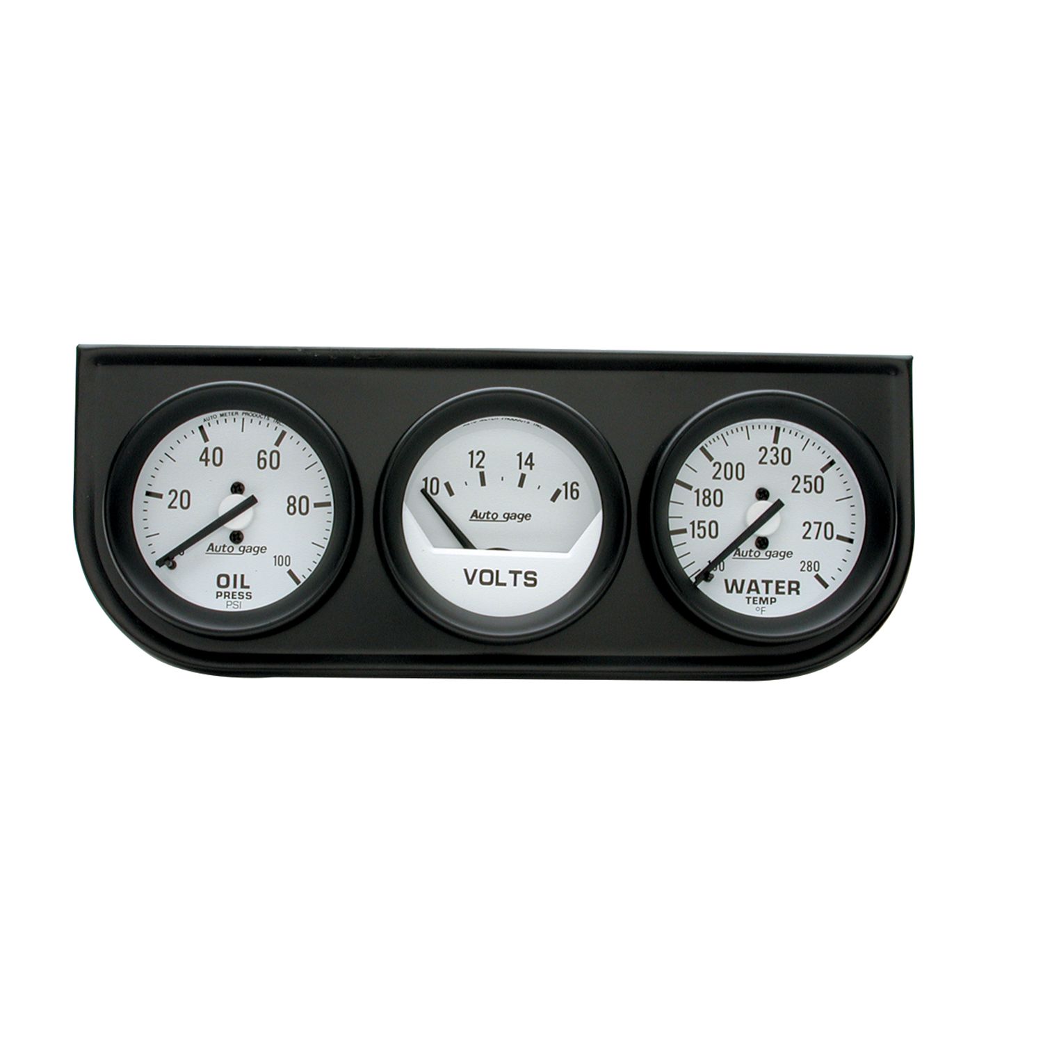 GAUGE CONSOLE, OILP/WTMP/VOLT, 2-1/16