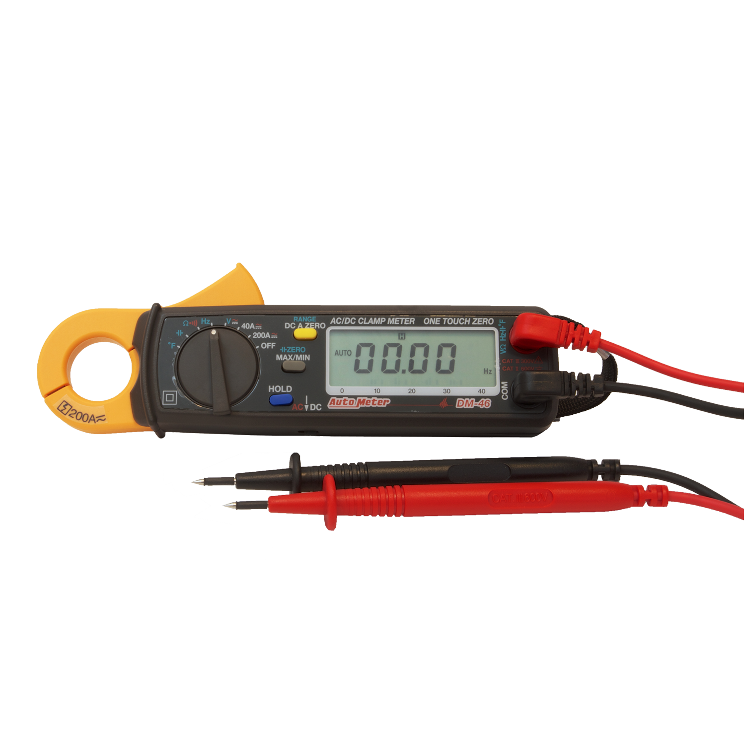 DM-46; AC/DC Current Clamp Meter, High Resistance