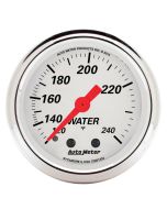 2-1/16" WATER TEMPERATURE, 120-240 °F, 6 FT., MECHANICAL, ARCTIC WHITE