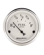 2-1/16" FUEL LEVEL, 240-33 Ω, AIR-CORE, OLD TYME WHITE