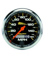 3-3/4" SPEEDOMETER, 0-160 MPH, ELECTRIC, BLACK, PRO-CYCLE