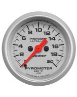 2-1/16" PYROMETER, 0-2000 °F, STEPPER MOTOR, ULTRA-LITE