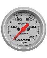 2-1/16" WATER TEMPERATURE, 60-210 °F, STEPPER MOTOR, ULTRA-LITE