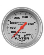 2-5/8" WATER TEMPERATURE, 140-280 °F, 6 FT., MECHANICAL, LIQUID FILLED, ULTRA-LITE