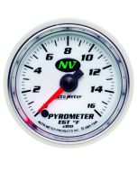 2-1/16" PYROMETER, 0-1600 °F, STEPPER MOTOR, NV