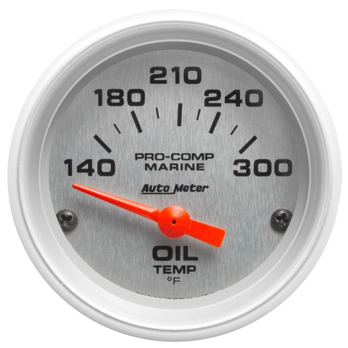 Ultra Lite 5/8 Oil Temp Gauge, 140-280 F, Ft Pegasus Auto, 47% OFF