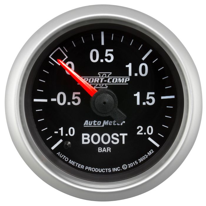 Autometer, Sport Comp, Spannungsmesser, 8-18 Volt, 2 1/16 Zoll: AM3391