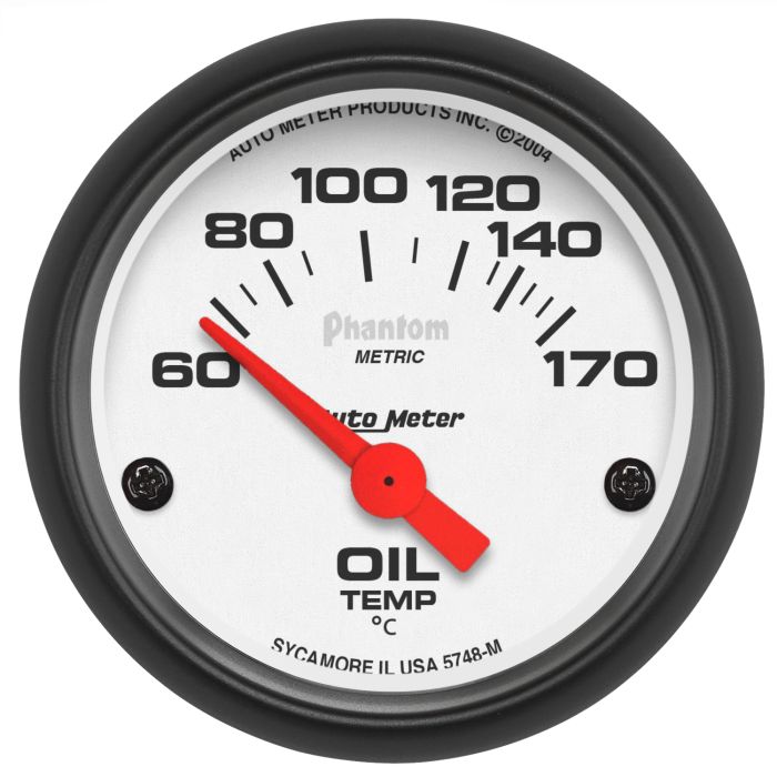 MaxTow  White & Blue Double Vision™ 30 PSI Fuel Pressure Gauge