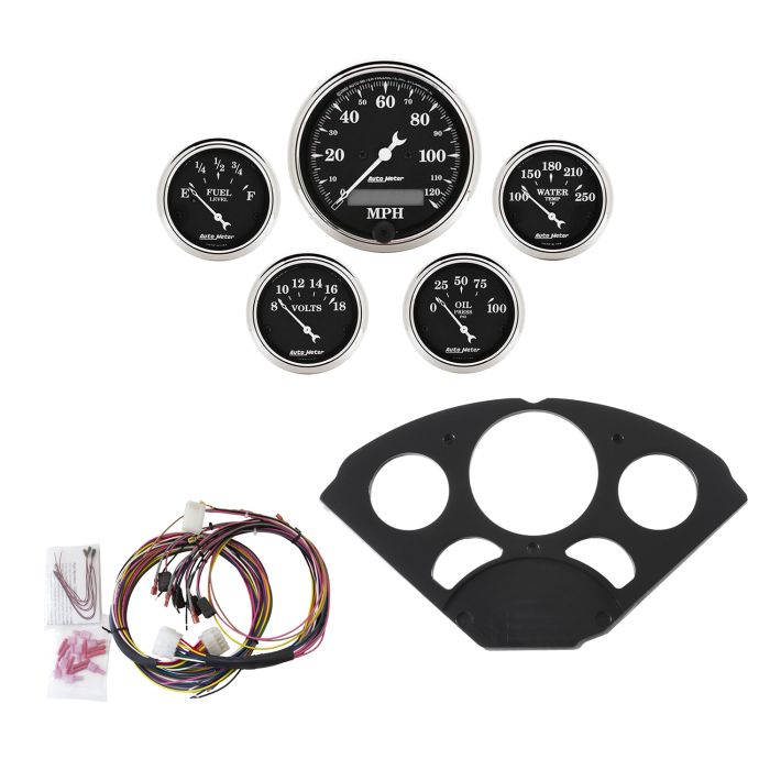 Gauges - Old-Tyme Black