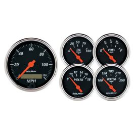 5 PC. GAUGE KIT, 3-1/8