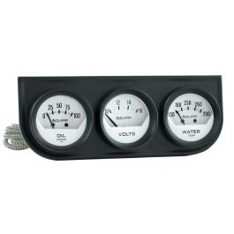 GAUGE CONSOLE, OILP/WTMP/VOLT, 2-1/16