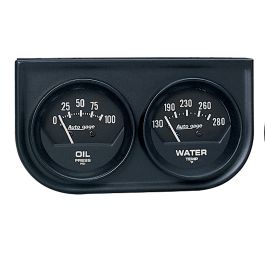 GAUGE CONSOLE, OILP/WTMP, 2-1/16