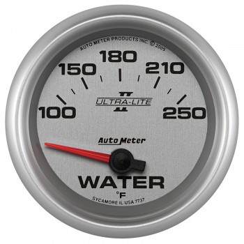 Universal Auto 38mm Wasser Temp Temperatur Gauge Kühlmittel Kühler