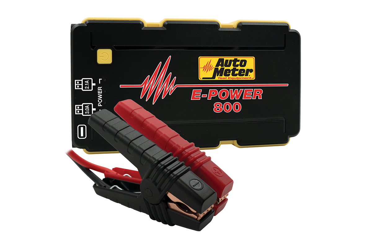 Introducing the E-POWER 800 Power Pack: The Ultimate Handheld Jump Start  Kit - Autometer