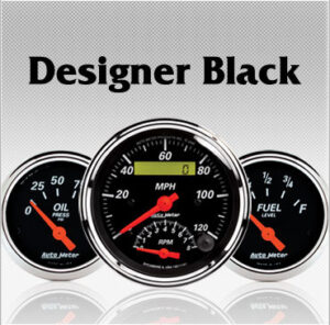 Designer Black gauges