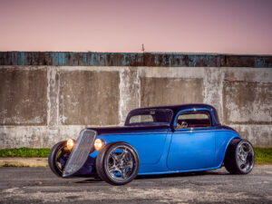 Chris Leso’s Factory Five 33 Hot Rod side view