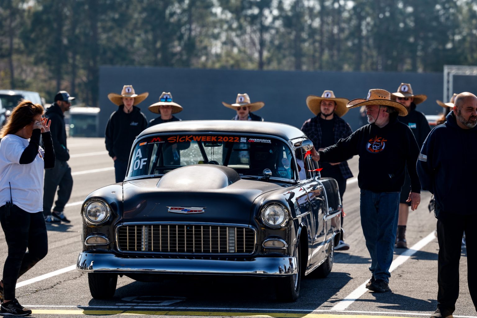 The "Wicked" 1955 Chevy - Autometer